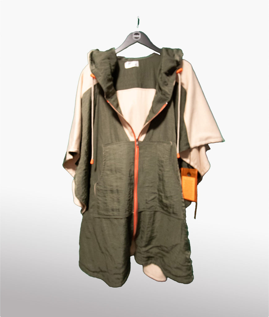 Mitchel Jovial Poncho Olive green Poncho