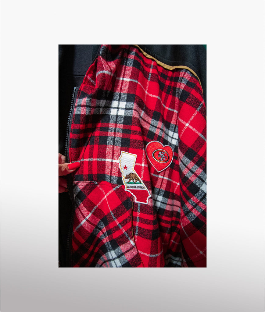 Mitchel Jovial Poncho Red Plaid Poncho