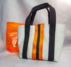 mitchel jovial bag Mitchel Jovial Mini Tote bag in Orange and Black