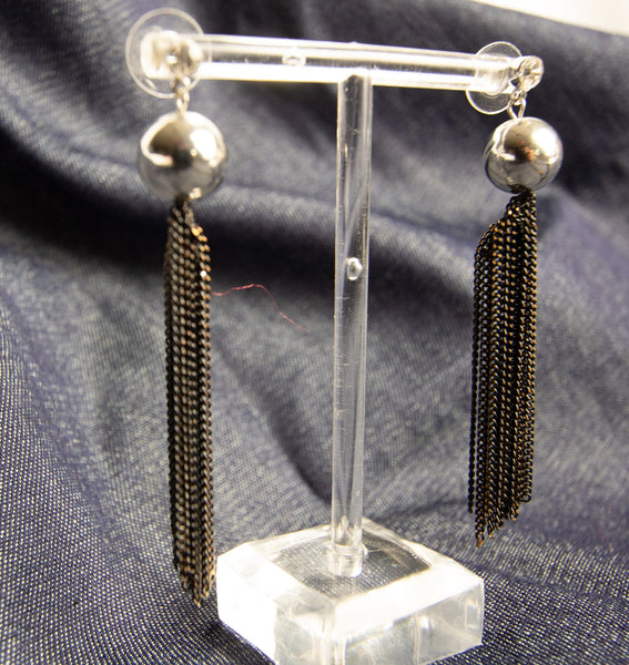 mitchel jovial jewelry Ball Chain Earrings